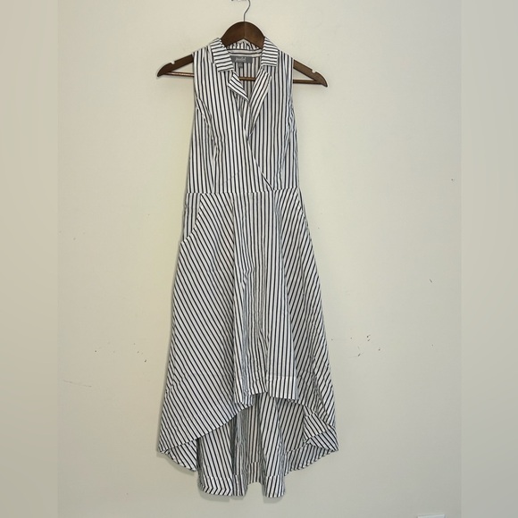 Marled Dresses & Skirts - Marled Reunited Clothing Striped Wrap Midi Dress Size M